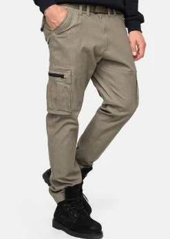 Indicode Jeans ANALIA - Bojówki - Army -Indicode Jeans Sklep 030d560640e140cdb1bda6f15c84d3af scaled