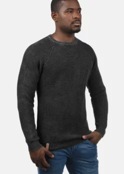 Indicode Jeans IDROCKFORD - Sweter - Black