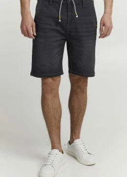 Indicode Jeans IDGODO - Szorty Jeansowe - Vintage Black