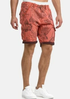 Indicode Jeans ALBERT - Szorty - Orange -Indicode Jeans Sklep 09cd0b95c5c643d6b3c6eb97571a7d5e scaled