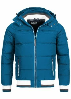 Indicode Jeans MARLON - Kurtka Zimowa - Sea Blue 12 Indicode Jeans MARLON - Kurtka Zimowa - Sea Blue -Indicode Jeans Sklep 153a7fcb9436431a814773e9e50656af