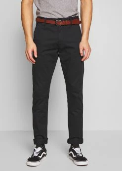 Indicode Jeans GOVER - Chinosy - Black
