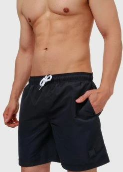 Indicode Jeans FERGUSON - Szorty Kąpielowe - Black