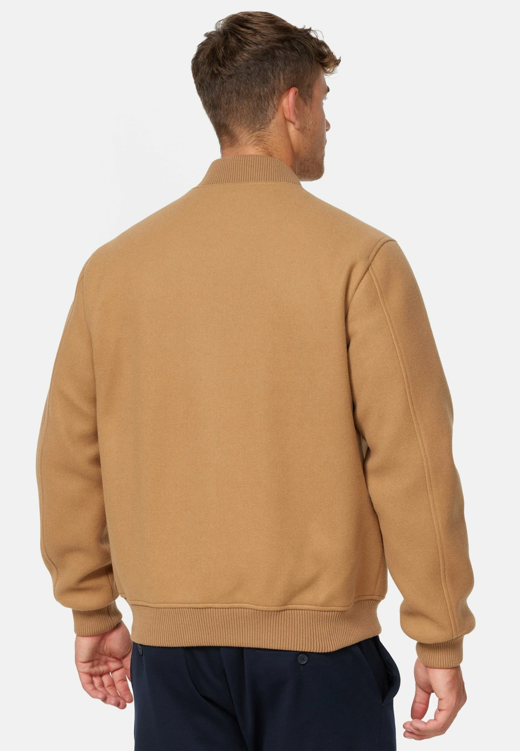 Indicode Jeans ÜBERGANGS HAMO - Kurtka Bomber - Dark Sand 3 Indicode Jeans ÜBERGANGS HAMO - Kurtka Bomber - Dark Sand - obrazek 3