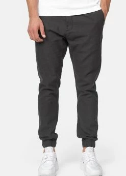 Indicode Jeans Spodnie Materiałowe - Black
