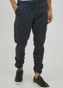 Indicode Jeans IDGILMAT - Bojówki - Navy