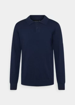 Indicode Jeans BARNER - Koszulka Polo - Navy