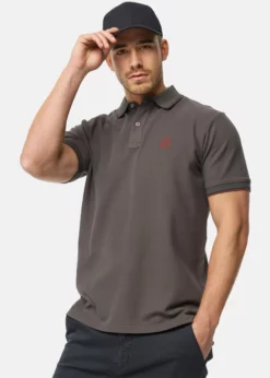 Indicode Jeans WALLO - Koszulka Polo - Raven