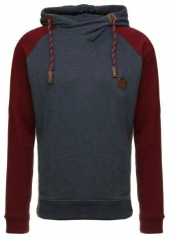 Indicode Jeans DYOTT - Bluza Z Kapturem - Bordeaux Mix -Indicode Jeans Sklep 42b56d33184f493eba373864c83fae97