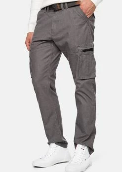 Indicode Jeans ANALIA - Bojówki - Dk Grey