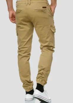 Indicode Jeans AUGUST - Bojówki - Light Brown -Indicode Jeans Sklep 4954d2922e924245836cd64cd971b0fc