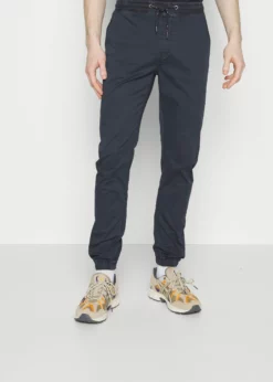 Indicode Jeans NEXUS - Spodnie Materiałowe - Navy