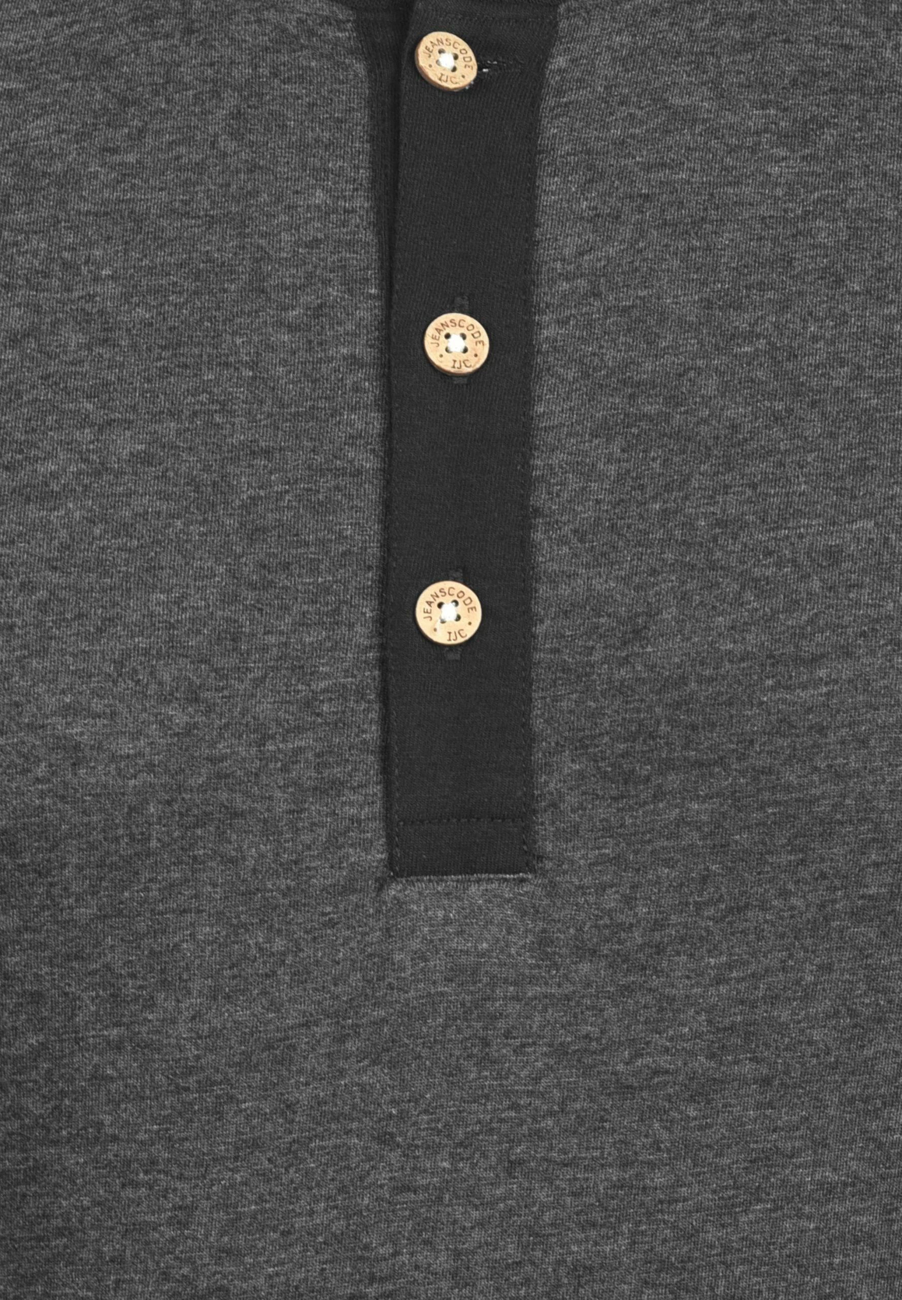 Indicode Jeans WINSTON - Bluza - Charcoal/black 4 Indicode Jeans WINSTON - Bluza - Charcoal/black - obrazek 4