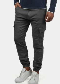 Indicode Jeans IDBROMFIELD - Bojówki - Dark Grey