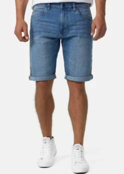 Indicode Jeans Szorty Jeansowe - Blue Wash