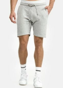 Indicode Jeans Yates - Szorty - Lt Grey Mix