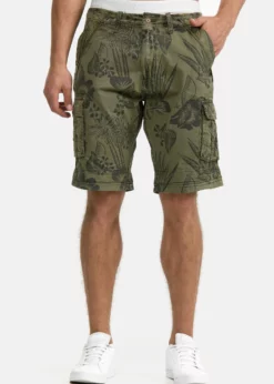 Indicode Jeans ALBERT - Szorty - Army