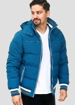 Indicode Jeans MARLON - Kurtka Zimowa - Sea Blue 10 Indicode Jeans MARLON - Kurtka Zimowa - Sea Blue -Indicode Jeans Sklep 5a21519a8d1c4ef1b513dbc8cada9e52