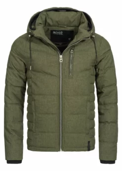 Indicode Jeans CIRCUS - Kurtka Zimowa - Army -Indicode Jeans Sklep 607d9e094b0f4885abe96497c832311d