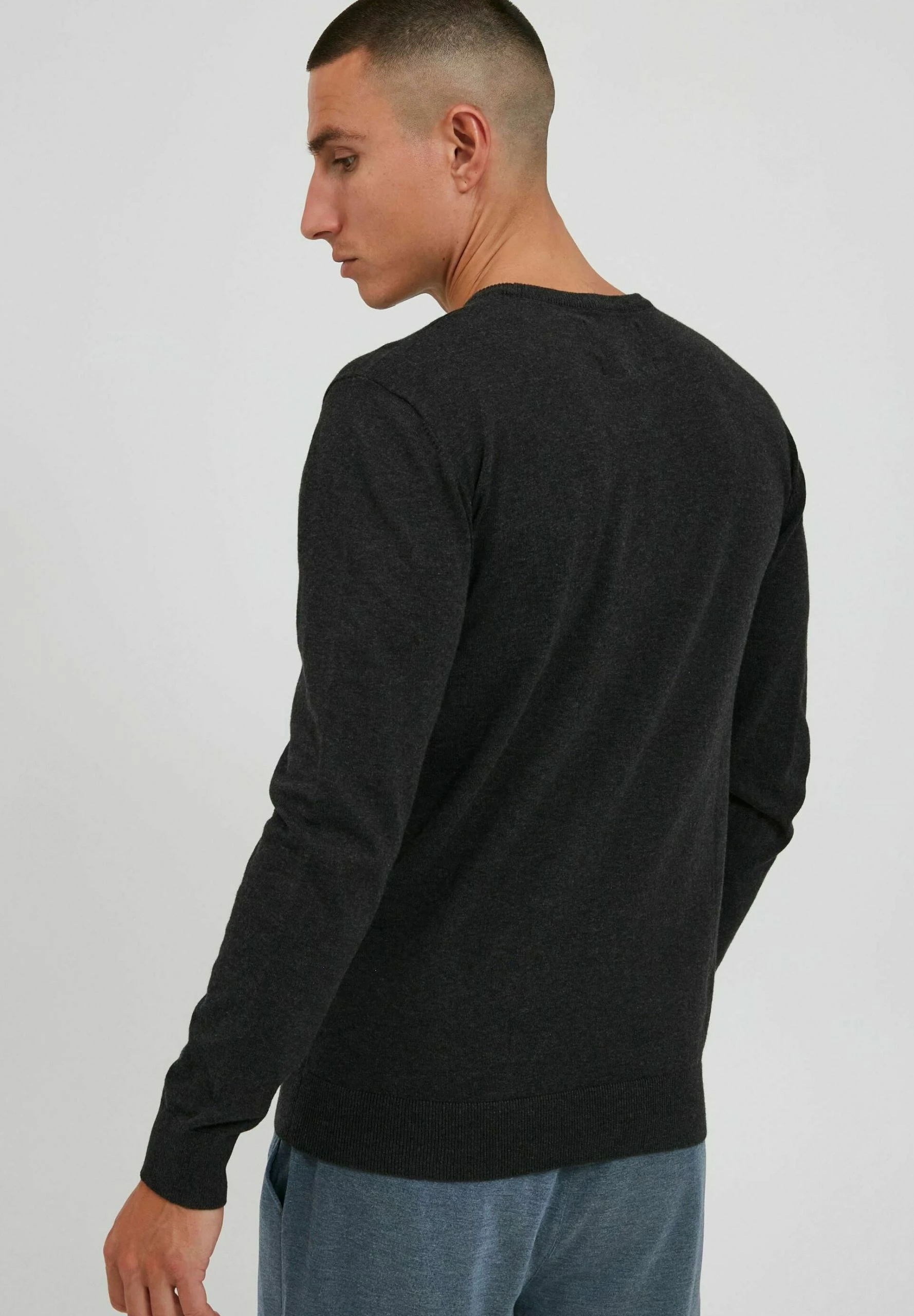 Indicode Jeans IDBADAN - Sweter - Charcoal Mix 3 Indicode Jeans IDBADAN - Sweter - Charcoal Mix - obrazek 3