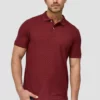 Indicode Jeans WADIM - Koszulka Polo - Bordeaux