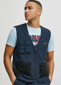 Indicode Jeans IDPIET - Kamizelka - Navy