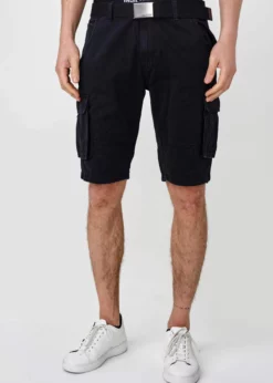 Indicode Jeans BLIXT - Szorty - Black