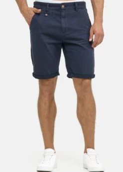 Indicode Jeans CASUAL FIT - Szorty - Blau Navy