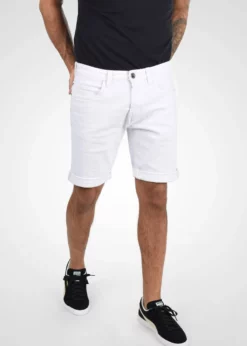 Indicode Jeans IDQUENTIN - Szorty Jeansowe - Off-white