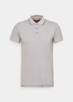 Indicode Jeans FUENGIROLA - Koszulka Polo - Grey