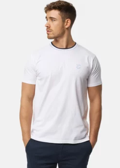 Indicode Jeans T-shirt Basic - Offwhite