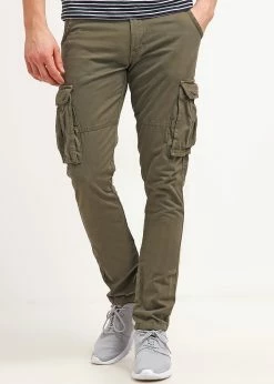 Indicode Jeans WILLIAM - Bojówki - Army