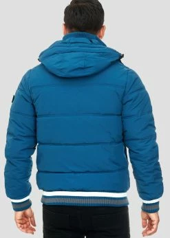 Indicode Jeans MARLON - Kurtka Zimowa - Sea Blue 9 Indicode Jeans MARLON - Kurtka Zimowa - Sea Blue -Indicode Jeans Sklep 8c7e1684fff74b9fb931ff0929954f14