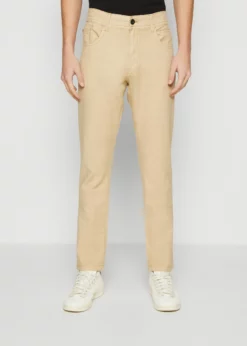 Indicode Jeans RAJAN - Spodnie Materiałowe - Cornstalk