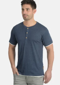 Indicode Jeans TONY - Bluza - Navy Mix