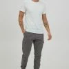 Indicode Jeans IDGILMAT - Bojówki - Dark Grey