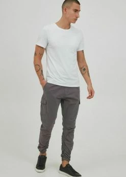 Indicode Jeans IDGILMAT - Bojówki - Dark Grey