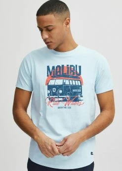 Indicode Jeans IDDANIEL - T-shirt Z Nadrukiem - Sky Way