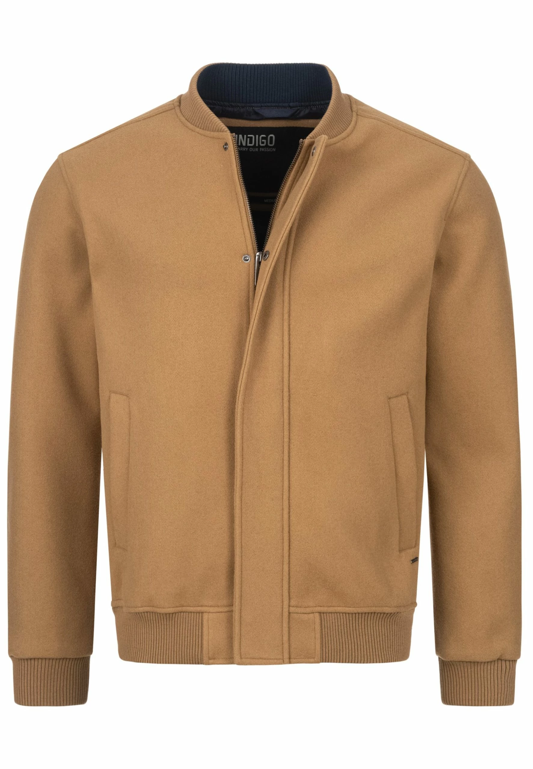 Indicode Jeans ÜBERGANGS HAMO - Kurtka Bomber - Dark Sand 7 Indicode Jeans ÜBERGANGS HAMO - Kurtka Bomber - Dark Sand - obrazek 7