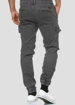 Indicode Jeans AUGUST - Bojówki - Raven -Indicode Jeans Sklep b50b1470aa13436ca264331996a5db5d