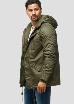 Indicode Jeans Kurtka Zimowa - Army -Indicode Jeans Sklep bb93266de9c84ab0ad3f1fc1156a510c