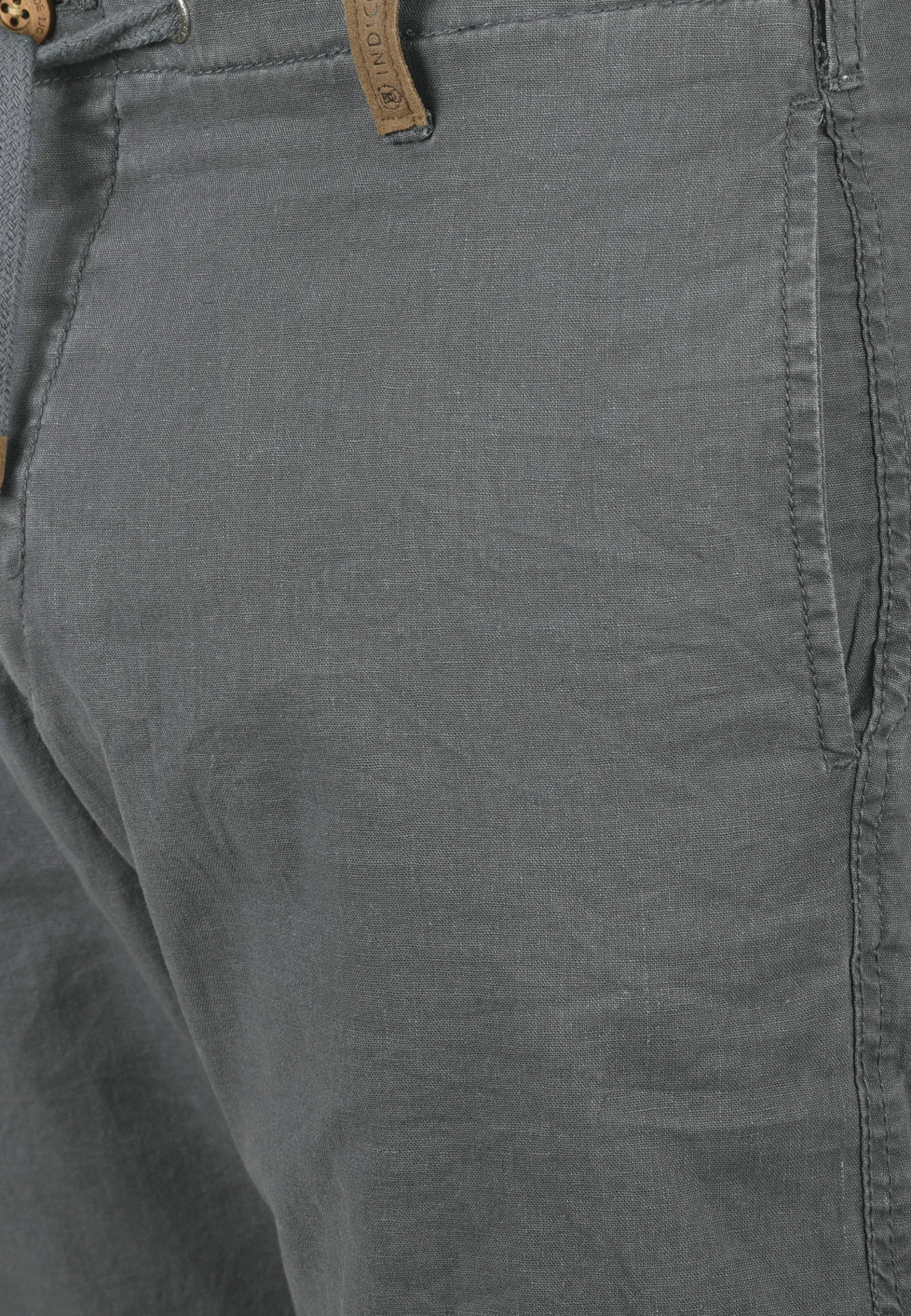 Indicode Jeans IDIVES - Spodnie Materiałowe - Grey 3 Indicode Jeans IDIVES - Spodnie Materiałowe - Grey - obrazek 3