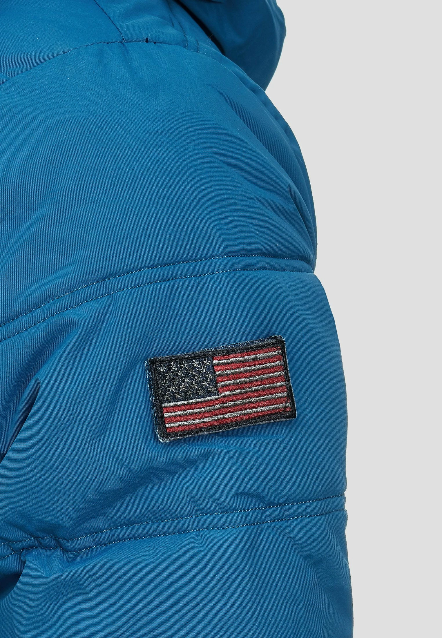 Indicode Jeans MARLON - Kurtka Zimowa - Sea Blue 7 Indicode Jeans MARLON - Kurtka Zimowa - Sea Blue - obrazek 7