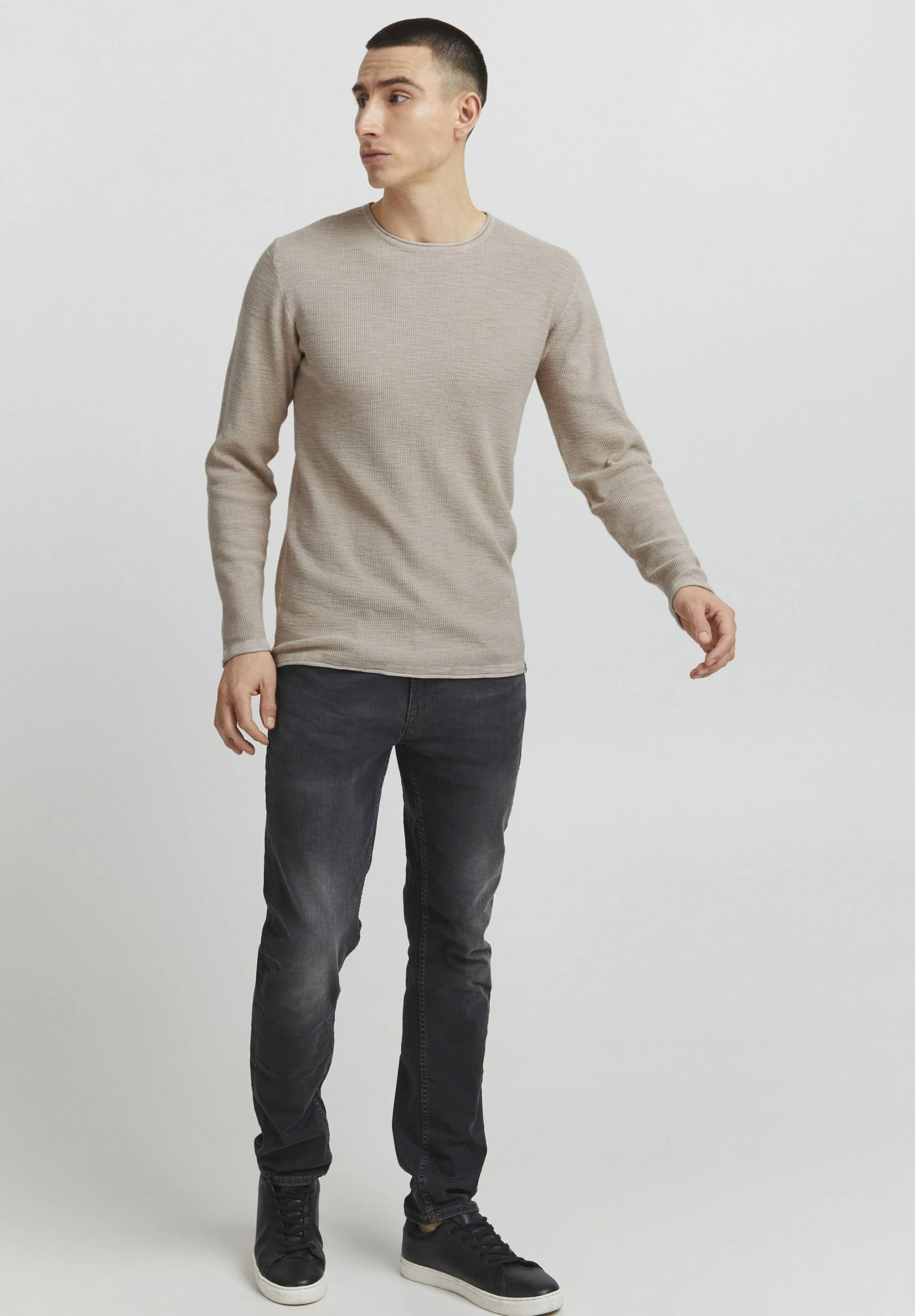 Indicode Jeans IDKARPO - Sweter - Fog 2 Indicode Jeans IDKARPO - Sweter - Fog - obrazek 2