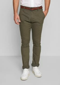 Indicode Jeans GOVER - Chinosy - Army