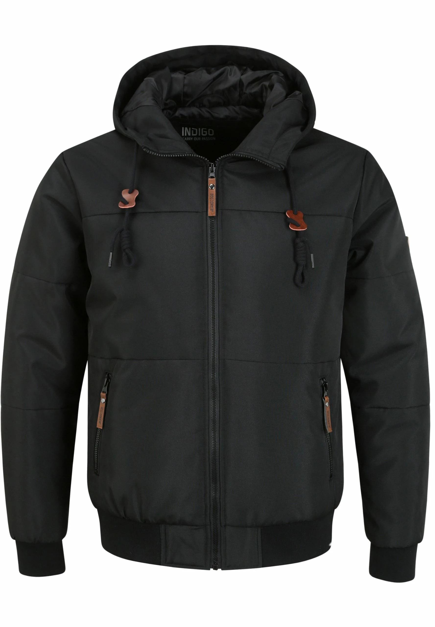 Indicode Jeans IDHANNIBAL - Kurtka Zimowa - Charcoal Mix 6 Indicode Jeans IDHANNIBAL - Kurtka Zimowa - Charcoal Mix - obrazek 6