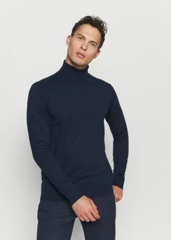 Indicode Jeans BURNS - Sweter - Navy