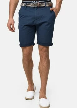 Indicode Jeans BALTIN - Szorty - Navy