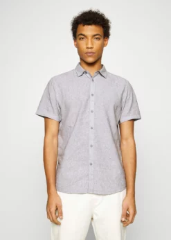 Indicode Jeans MASSIMO - Koszula - Pewter