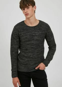 Indicode Jeans IDBAYNE - Sweter - Charcoal Mix